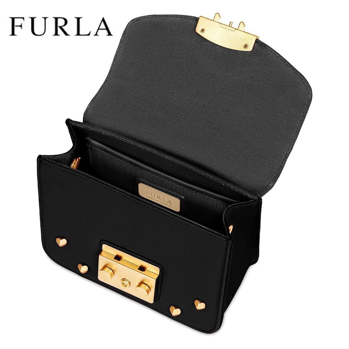 フルラ ショルダーバッグ メトロポリス アモリス FURLA METROPOLIS AMORIS Black