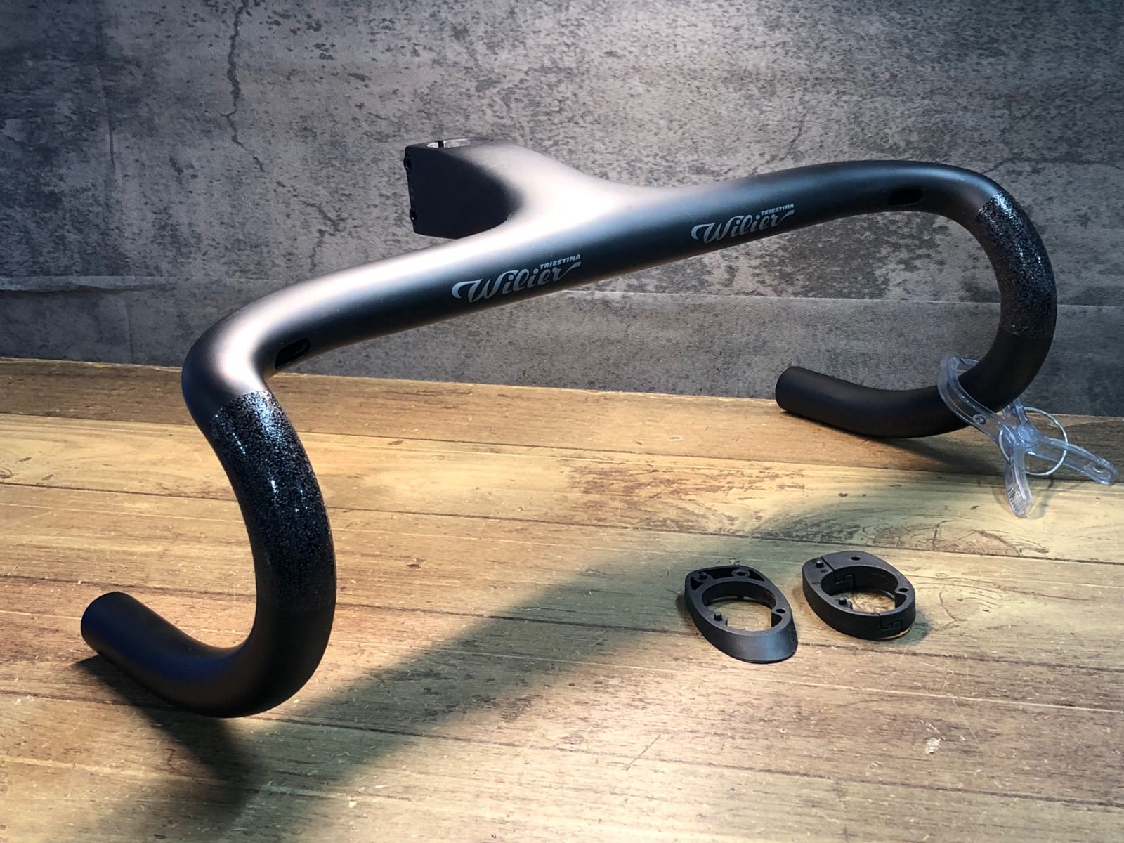JJ772 ウィリエール wilier ZERO BAR カーボン 一体型ドロップハンドル 90mm ブラケットC-C380mm OS