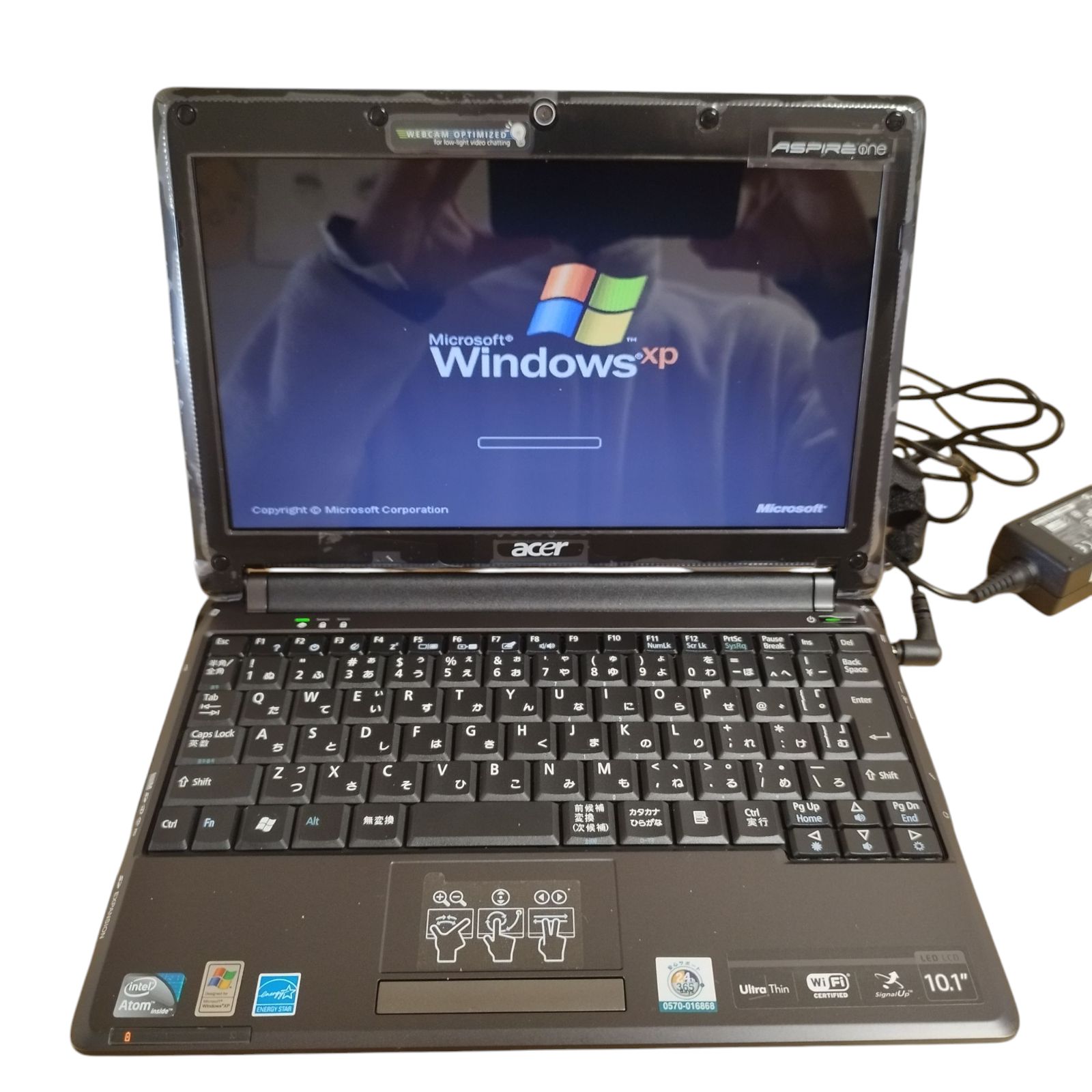 acer Aspire One 動作品　ＸＰ　送料無料 中古PC⁄Acer ASPIRE ONE⁄Atom N270 1.6GHz⁄メモリ1GB⁄HDD150GB⁄無線LAN