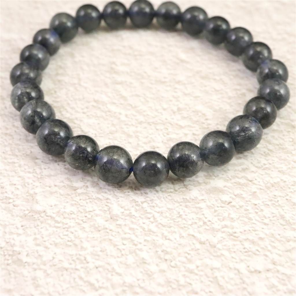 インディゴライト （ブルートルマリン） ブレスレット 8mm玉 No.1 最高級