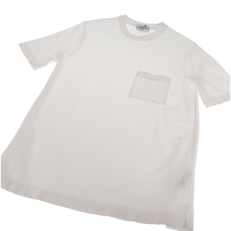 HERMES H刺繍 Tシャツ トップス 半袖 - メルカリ