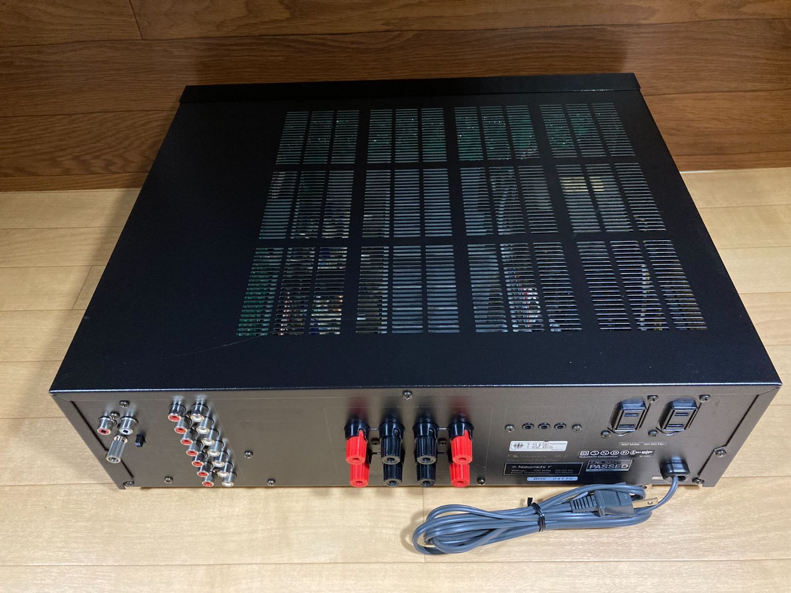 NAKAMICHI IA-2 プリメインアンプ　300台限定　極太ケーブル仕様 NAKAMICHI IA-2 プリメインアンプ 300台限定 極太ケーブル仕様