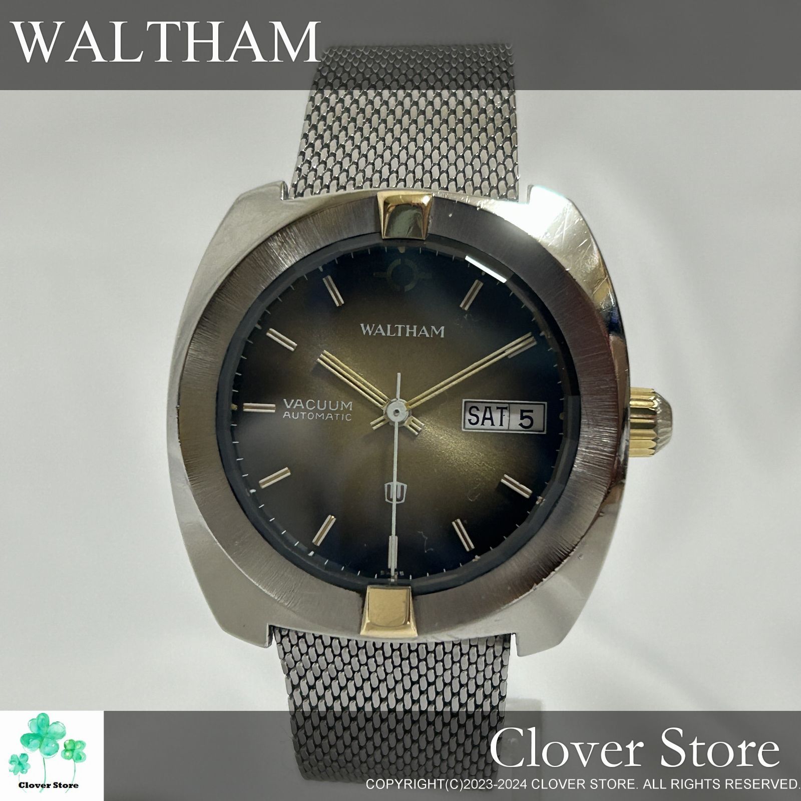 最終価格！ 【美品Aランク】 WALTHAM ウォルサム VACUUM 自動巻き 