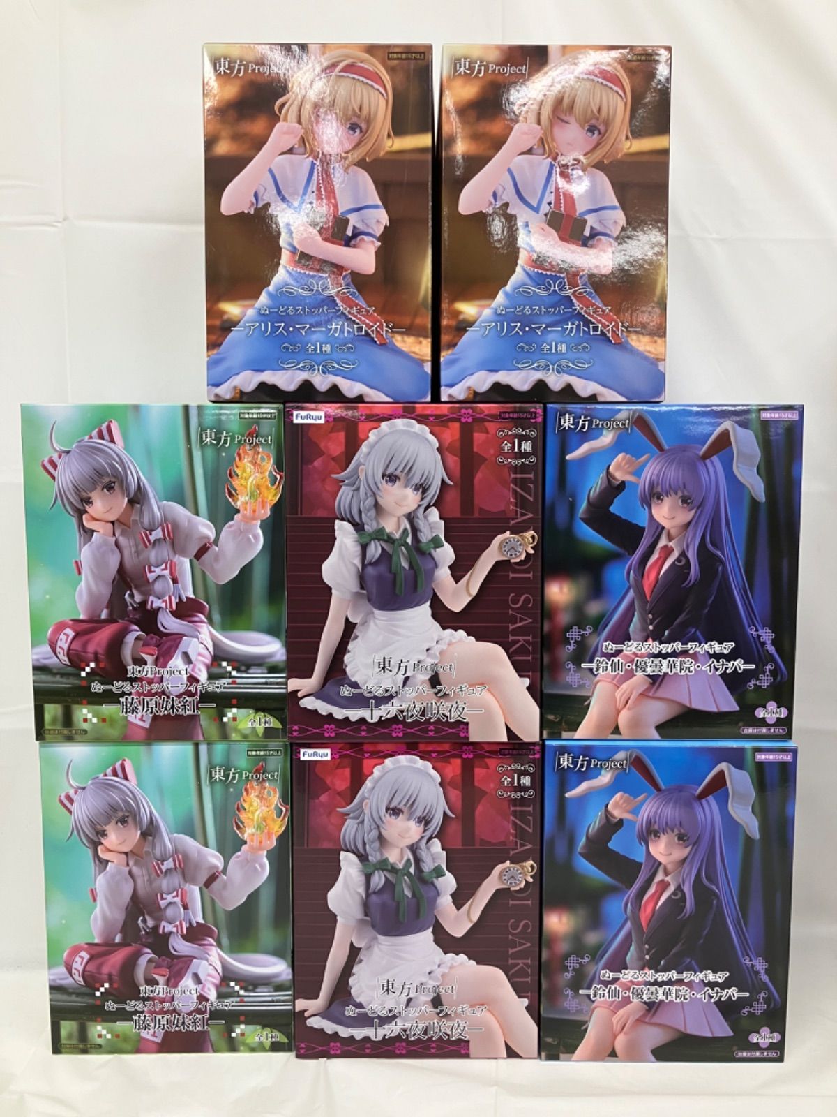 東方Project フィギュア 藤原妹紅4/十六夜咲夜7/鈴仙・優曇華院イナバ5 東方Project フィギュア 藤原妹紅4/十六夜咲夜7/鈴仙・優曇華