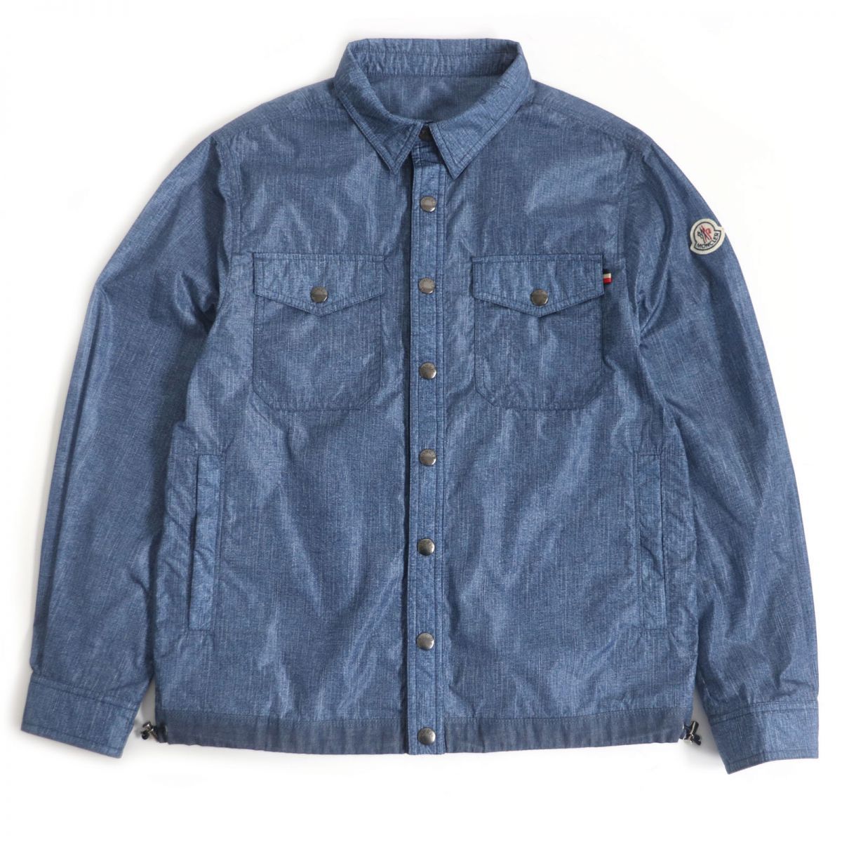 極美品】MONCLER モンクレール ワッペン付 デニムジャケット