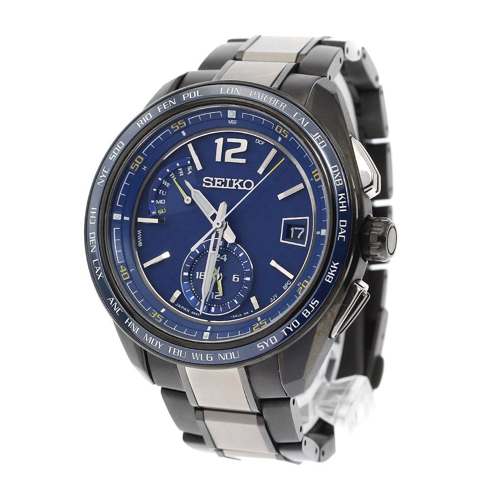 【二次電池新品完動】SEIKO チタンSCUBA 200m 5M43-0B70 二次電池新品完動】SEIKO チタンSCUBA 200m 5M43-0B70 - メルカリ