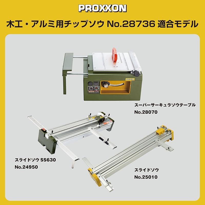 プロクソン(PROXXON) 木工・アルミ用チップソウ85mm 1枚 【24山 チップ