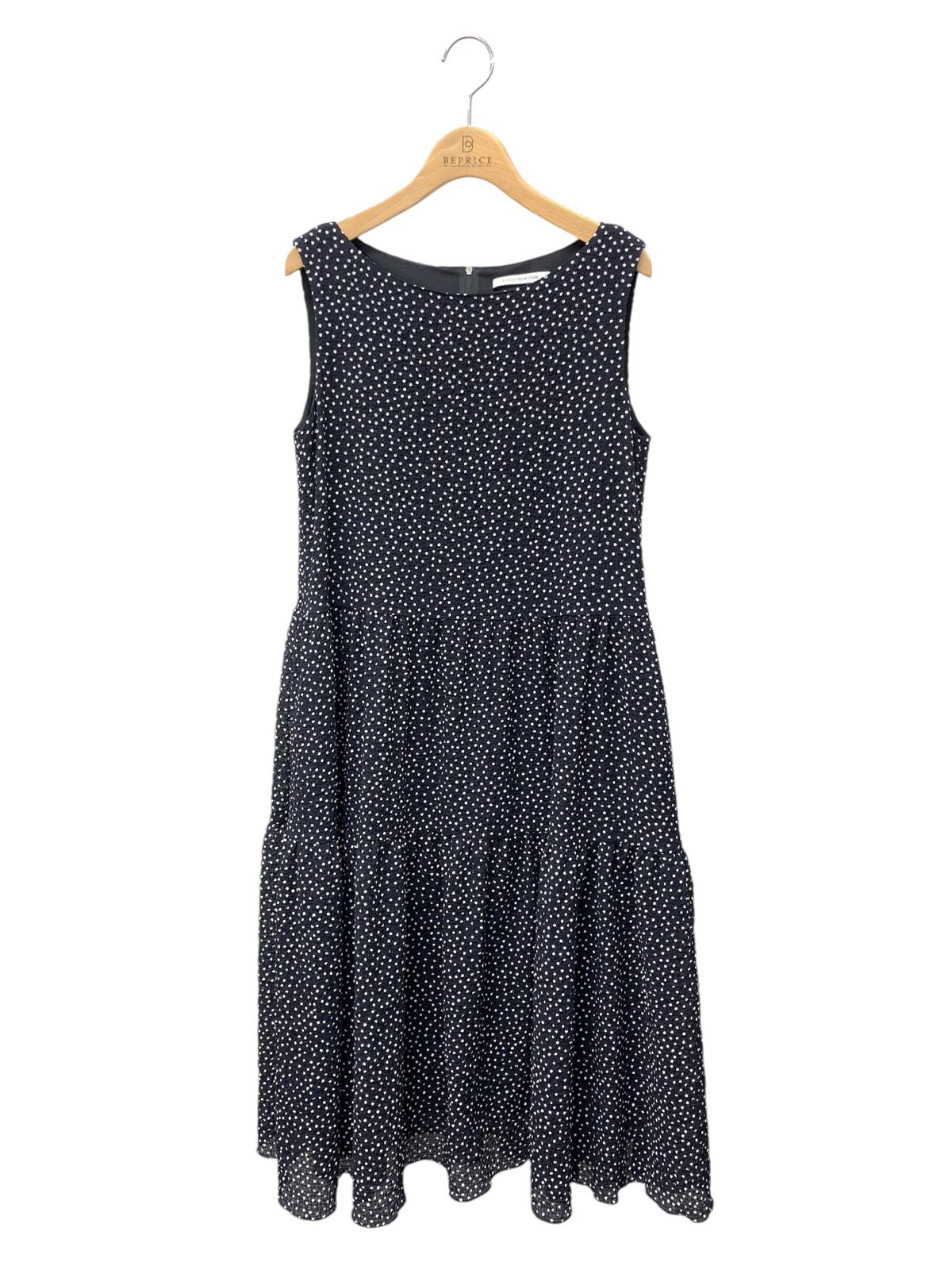 andmary Nadia check long dress beige - メルカリ