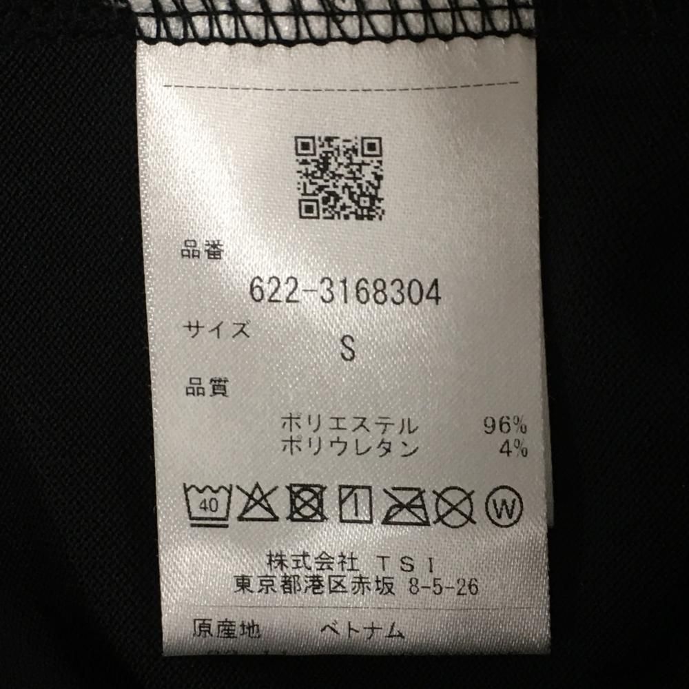 ピン 半袖ハイネックシャツ