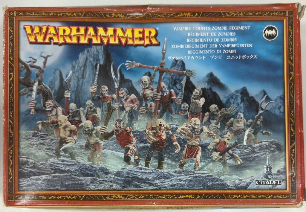 GAMES WORKSHOP WARHAMMER ZOMBIE REGIMENT ゾンビユニットボックス
