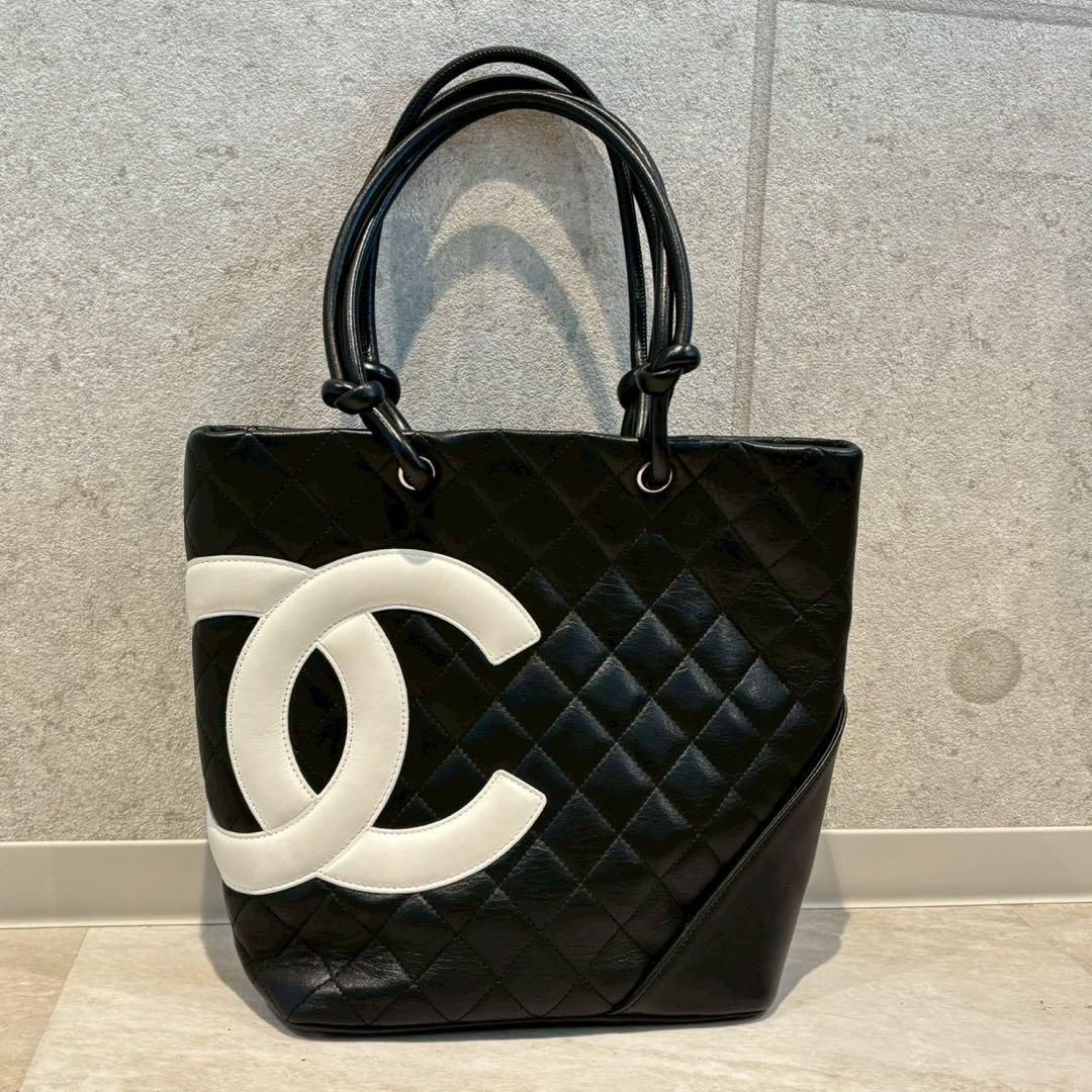 【ミヤビ】CHANELミディアムトートバッグ カンボンライン A25167 シャネル(CHANEL)シャネル カンボンライン ミディアム トート