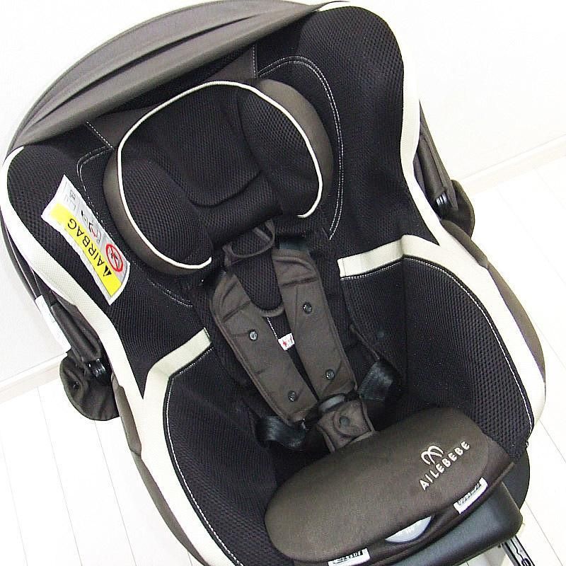 美品 カーメイト エールベベ クルット3iグランス ISOFIX 9ヶ月から4歳-