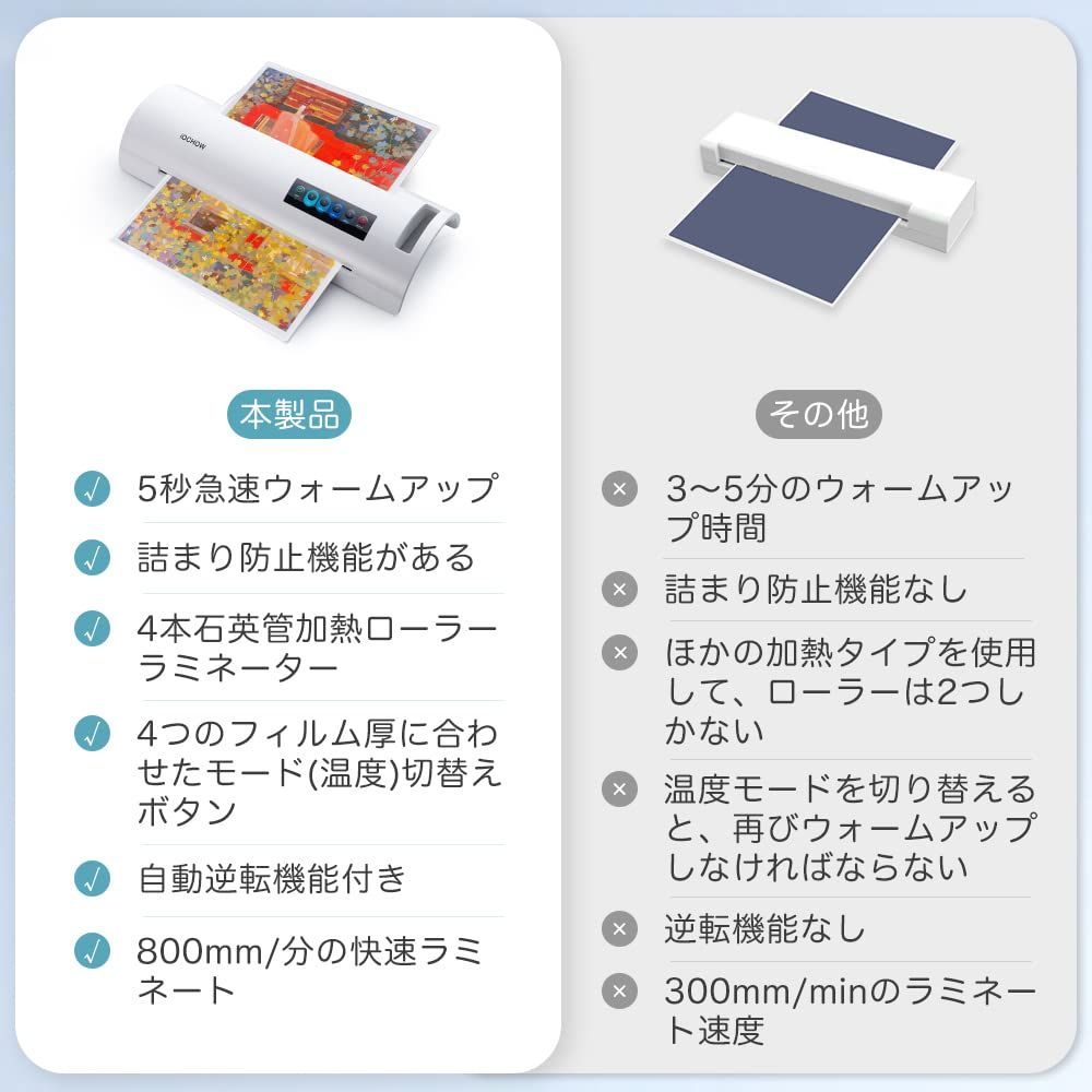5秒間ウォームアップ 高速起動