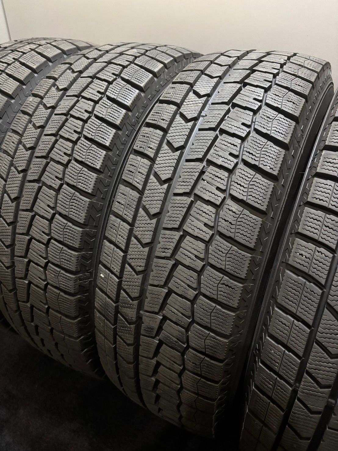 225|70R16 DUNLOP|WINTER MAXX WM02 20年製 スタッドレス 4本 ダンロップ ウィンターマックス デリカ アウトランダー 南7-K415