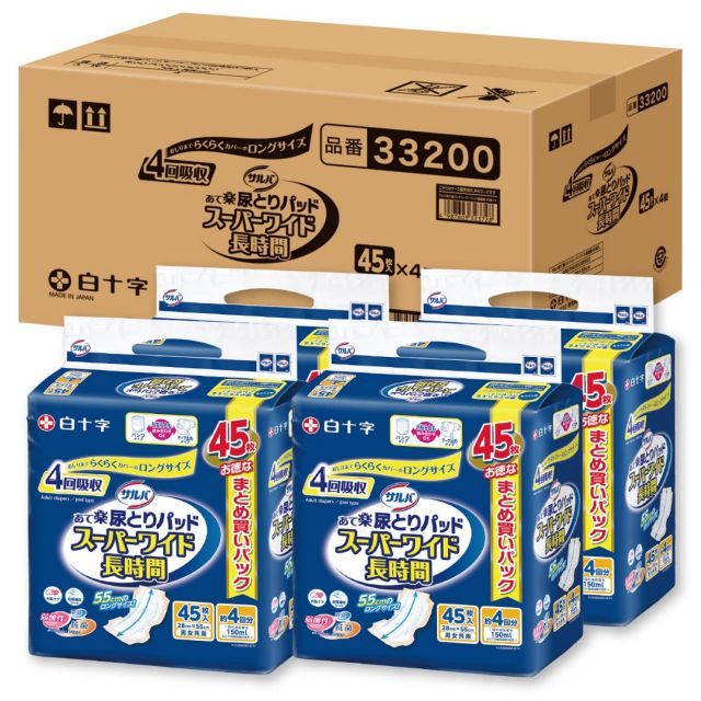 アテント 尿とりパッド スーパー吸収 女性用 大容量72枚 – エリエール