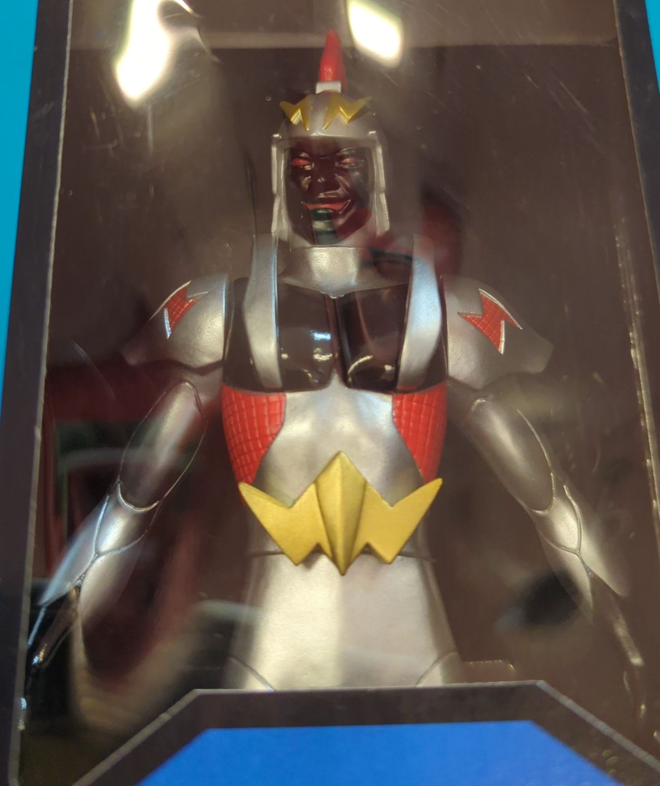 インスパイア メロス 鎧バージョン ソフビ ザ・ウルトラマン インスパイア『ザ・ウルトラマン』メロス マスクオフバージョン