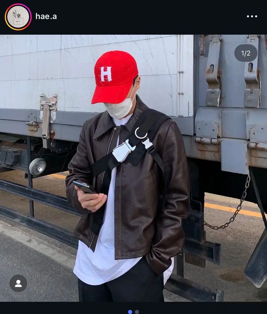 hae a 해아 メッセンジャーバッグ