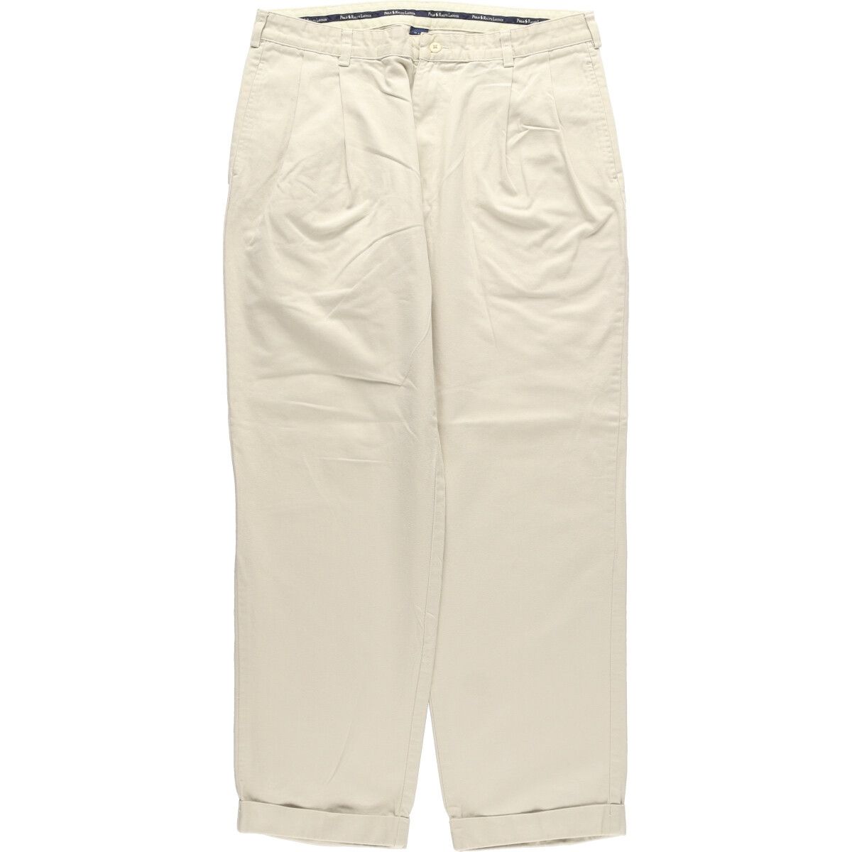 古着 ラルフローレン Ralph Lauren Polo Ralph Lauren ツータック チノパンツ メンズw36/eaa423343