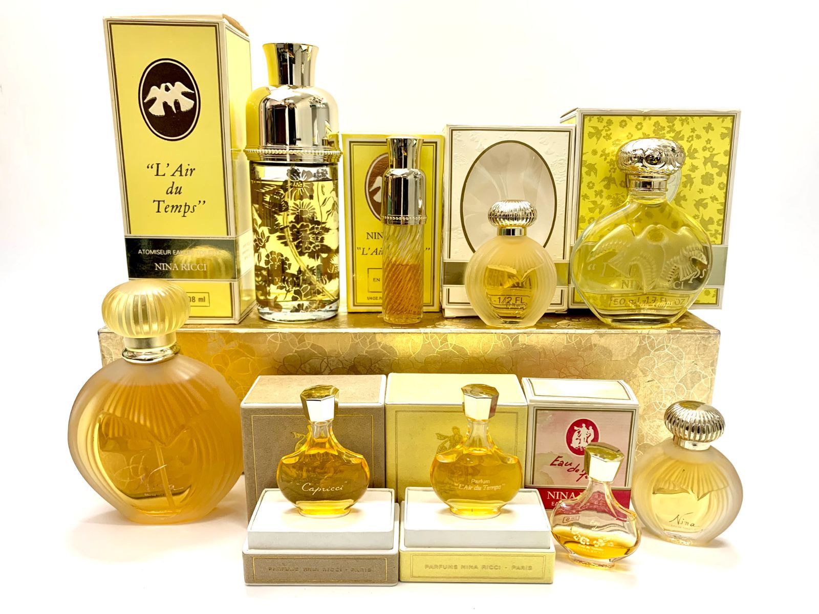値下げ❗NINA RICCI ニナリッチ 香水まとめて 箱入り7点 箱なし2