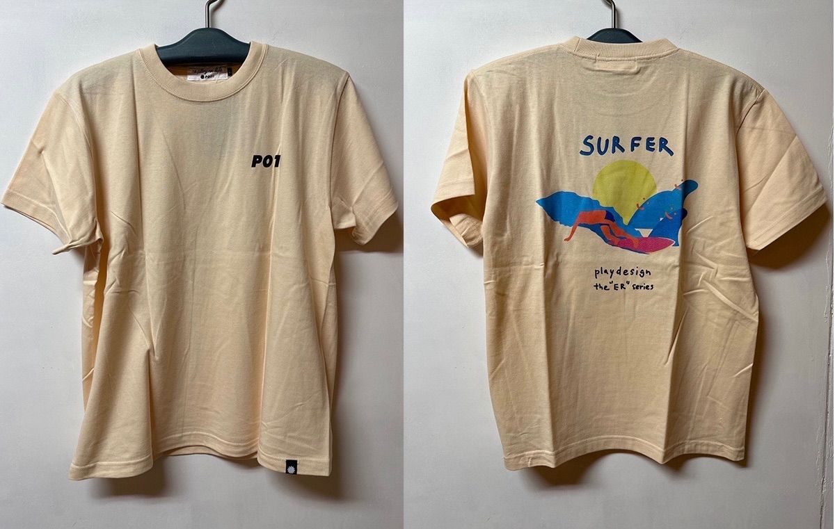 SURFER ER TEE PLAYDESIGN ユニセックス　プレイデザイン　半袖Tシャツ　サーファー