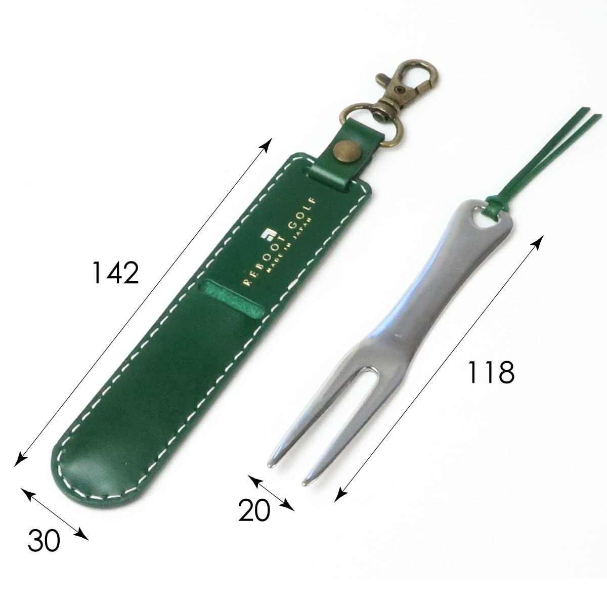 本間ゴルフ　パター　グリーンフォーク NO.1 GRIP パターカバーホルダー＆グリーンフォーク (C-26