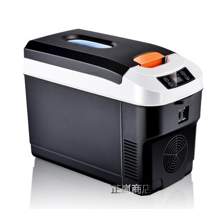 10L車載冷蔵庫 ポータブル冷蔵庫 -10℃～ 65℃調整 持ち運べる小型冷蔵庫 クーラーボックス 家庭用車載用 静音 DC12V|24V ブラック
