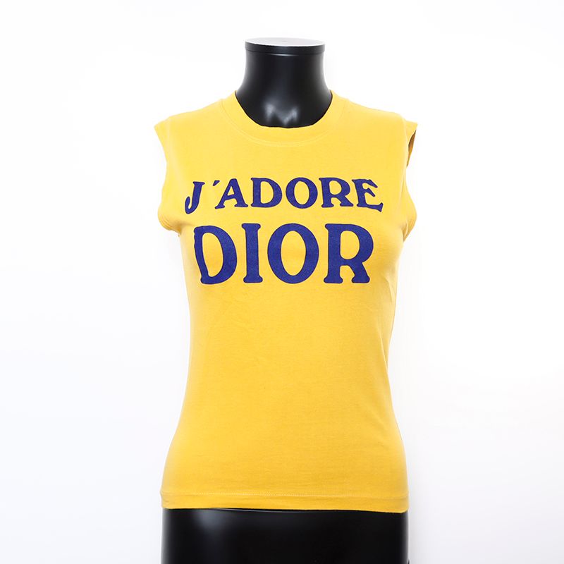 Christian Dior クリスチャンディオール タンクトップ ロゴ