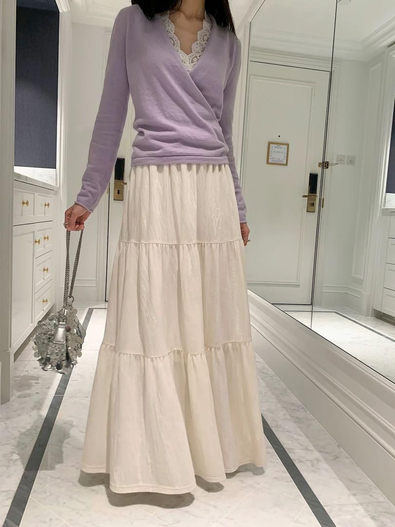 ロングスカート デートや女子会にも最適モテ服