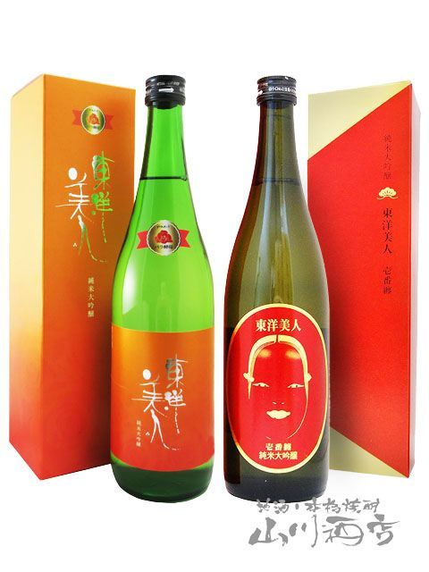 東洋美人 純米大吟醸 プリンセス・ミチコ + 壱番纏（ いちばんまとい ） 純米大吟醸 720ml×各１本 【5508】【 日本酒セット 】【 要冷蔵 】