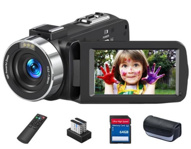 ビデオカメラ 4K 5600万画素WIFI YouTube外付けマイクHDMI Amazon | ビデオカメラ 4K 5600万画素WIFI機能 YouTubeカメラ外