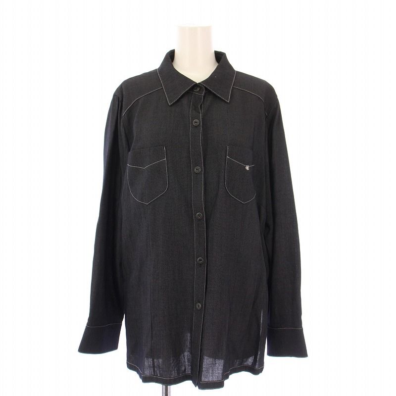 レリアン Leilian セットアップ シャツ ブラウス 長袖