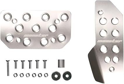 MONSTER SPORT スポーツドライビングペダルカバー クリヤ