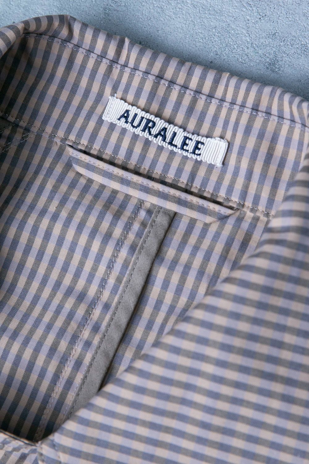 AURALEE オーラリー FINX WEATHER CLOTH CHECK COAT - メルカリ