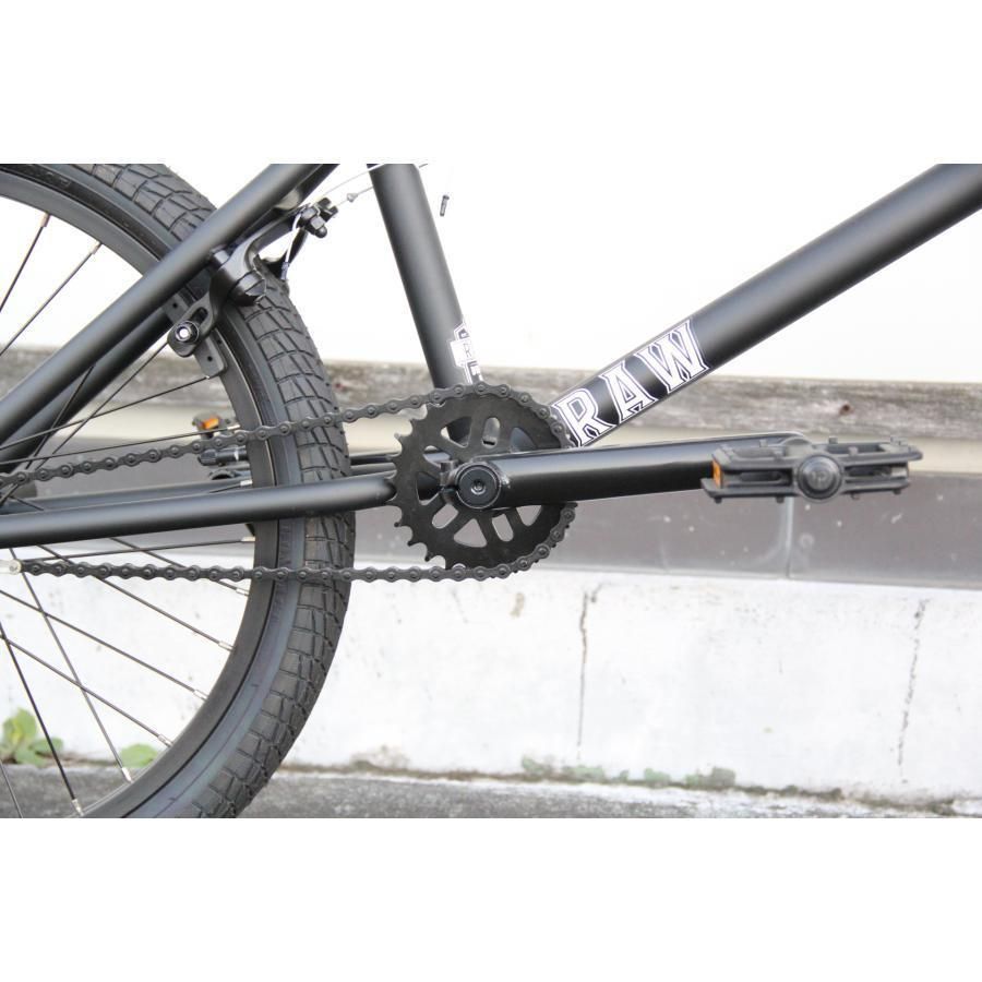 BMX 自転車 20インチ ストリート DURCUS ONE RAW クロモリ MATT BLACK