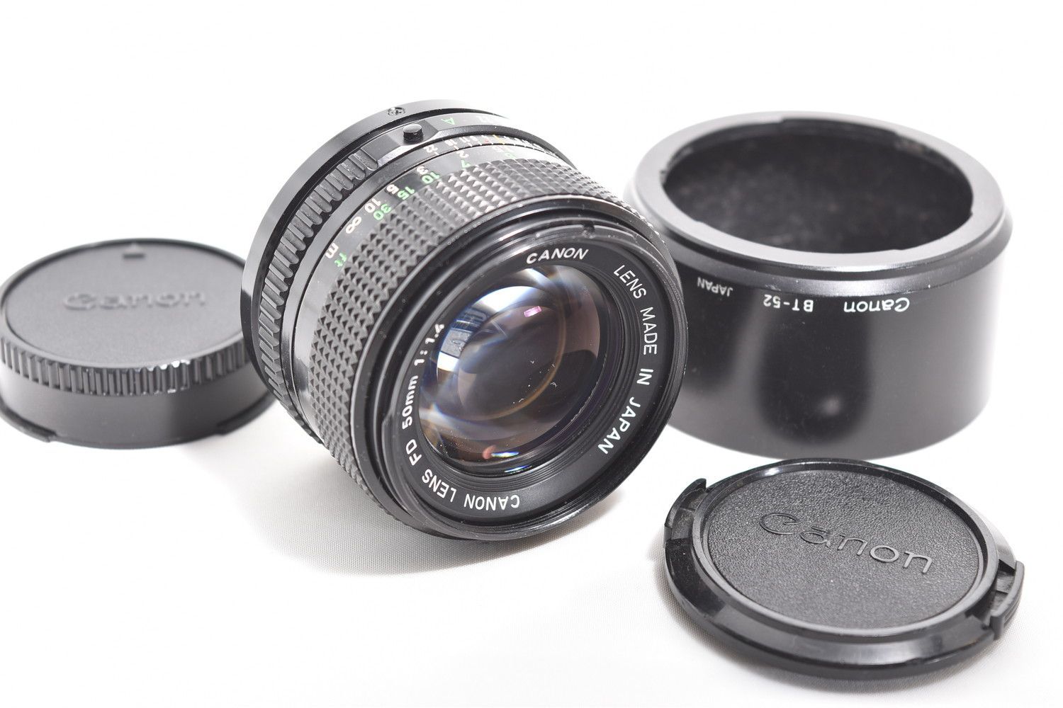 【美品】Canon New FD 50mm F1.4｜動作良好・単焦点レンズ 美品】Canon New FD 50mm F1.4｜動作良好・単焦点レンズ