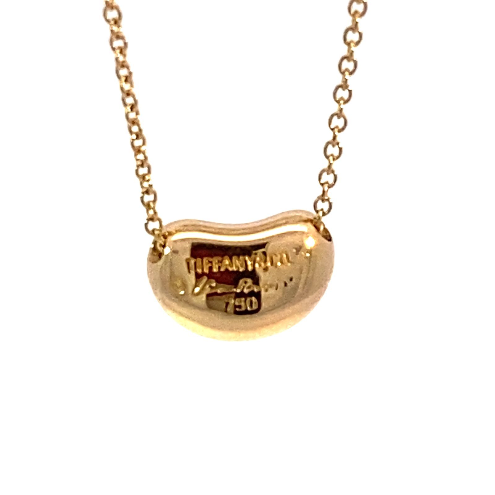ティファニー　ネックレス　ビーンズ TIFFANY&Co ティファニー ビーンズ ネックレス｜Yahoo!フリマ