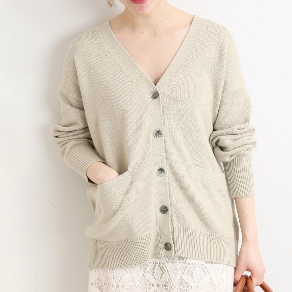 ☆新品☆ IENA イエナ ウールカシミヤ ガウンカーディガン ネイビー