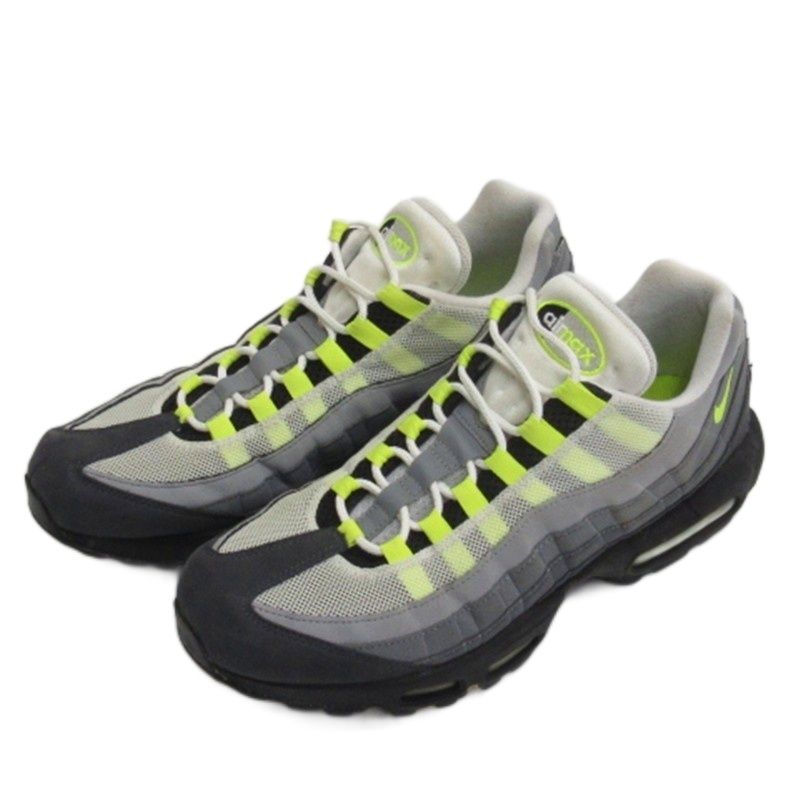 ナイキ NIKE AIR MAX 95 OG エアマックス95 スニーカー CT1689-001 ネオンイエロー 30cm GY51
