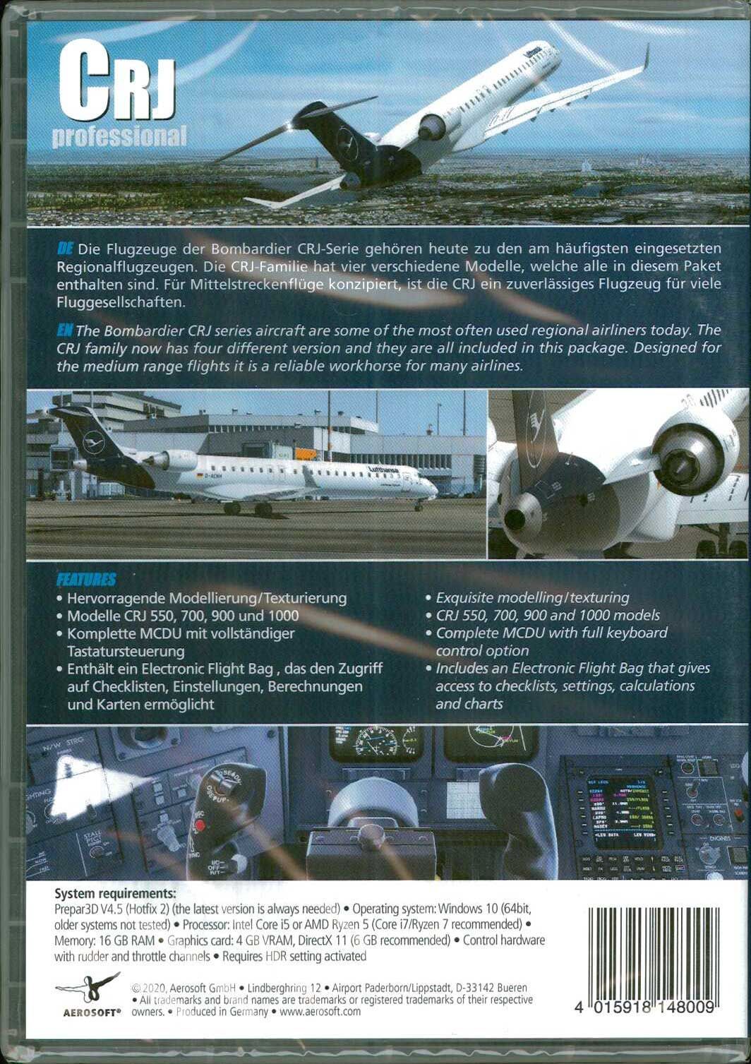 【​限​定​販​売​】 新品 アドオンソフト V4.5+) professional(P3D CRJ その他