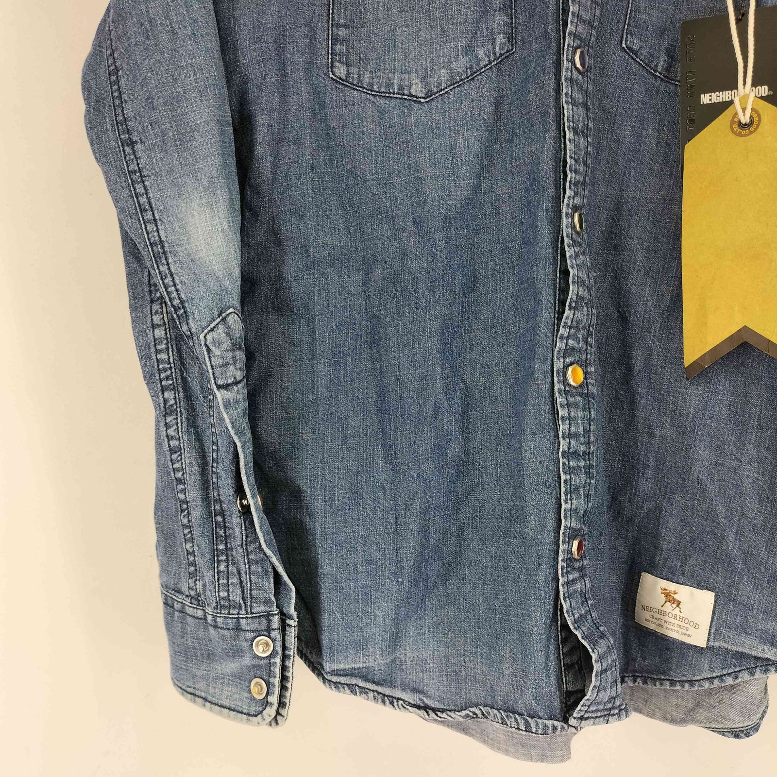 NEIGHBORHOOD ネイバーフッド DEAD WOOD デニム シャツ ネイバーフッド NEIGHBORHOOD DEAD WOOD DENIM SHIRT. メンズ