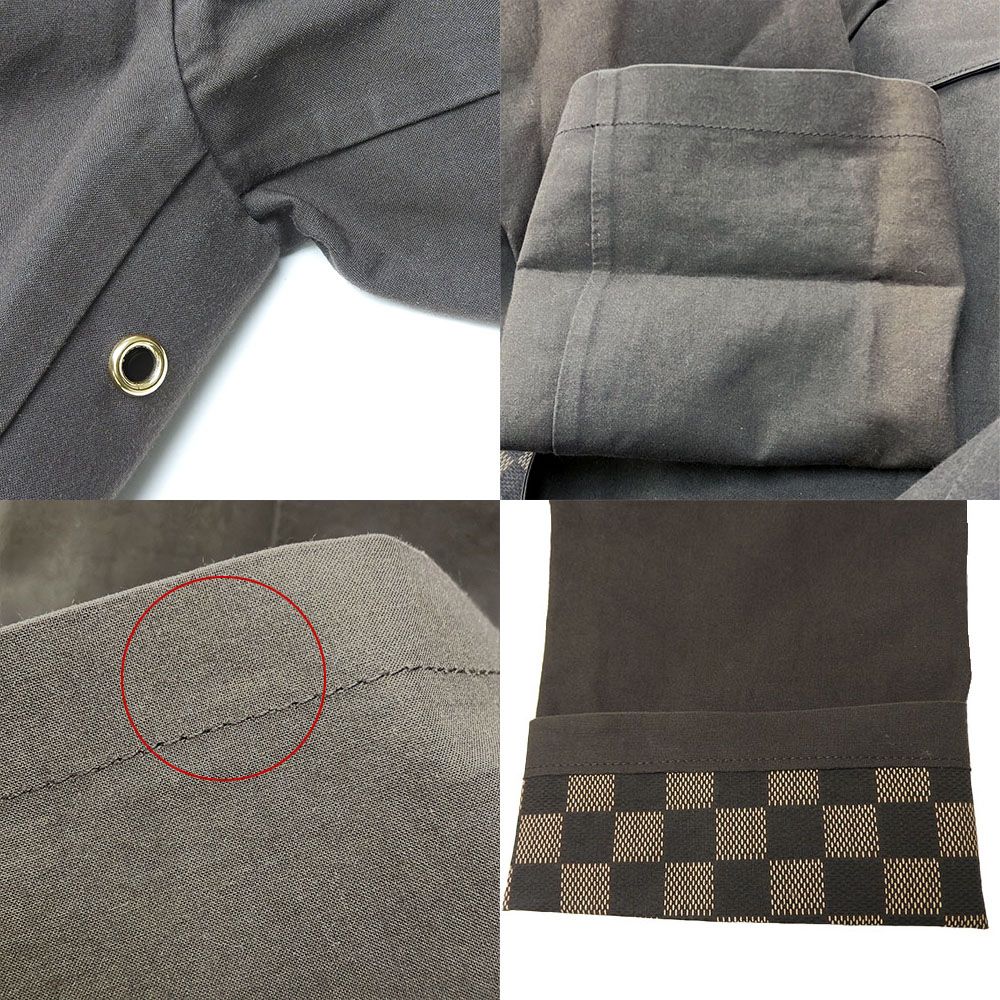 [希少]LOUIS VUITTON ダミエ柄トレンチコートSize50 brand-td-store_m13-st30908