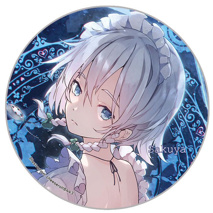 東方Project 十六夜咲夜 缶バッジ すなめりドリル 30個 まとめ