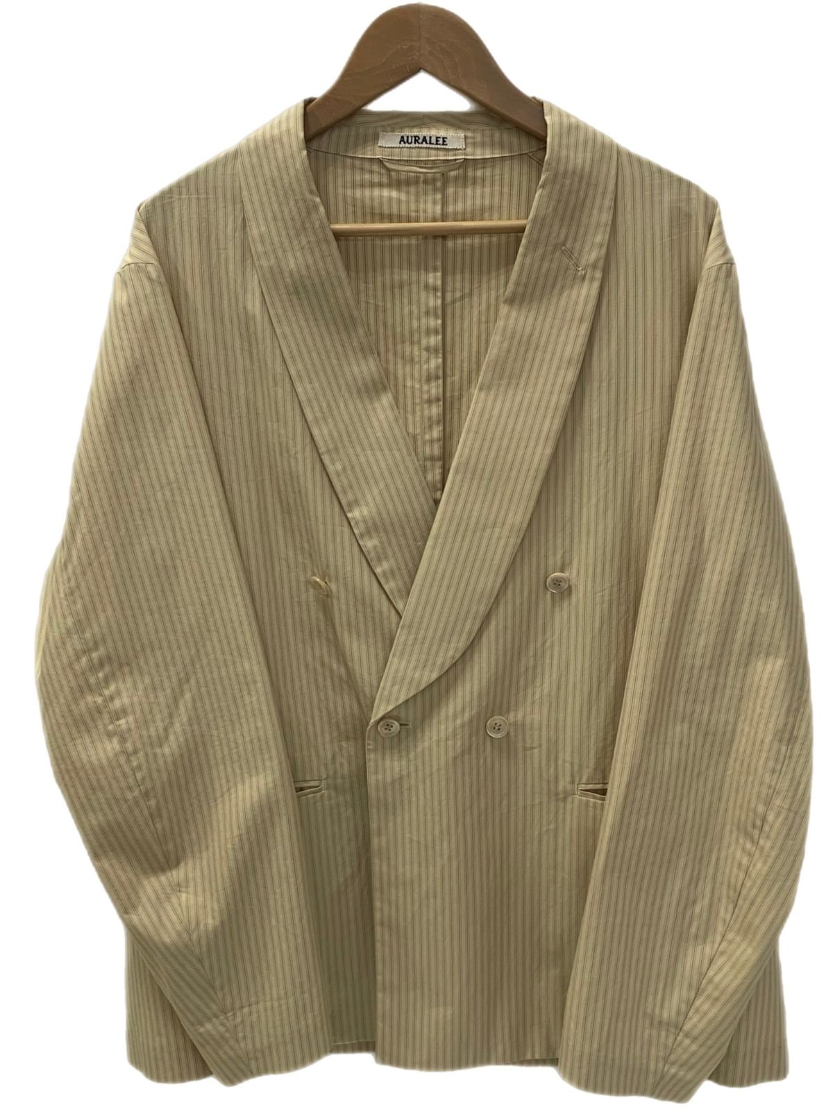 AURALEE オーラリー 21AW 日本製 SUPER FINE WOOL COTTON TWILL