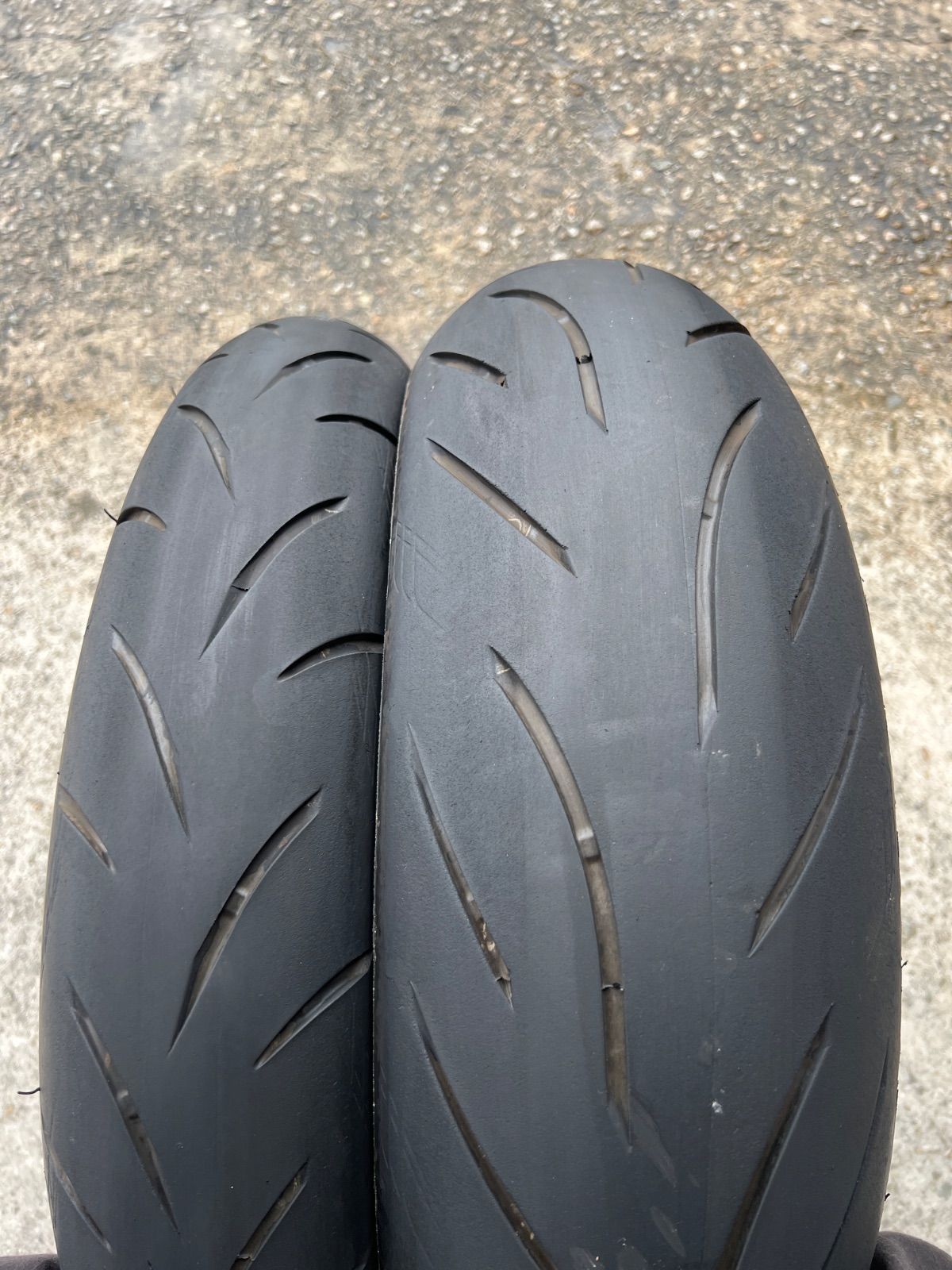 ブリヂストン S21 前後セット 120|70ZR17 160|60ZR17 334