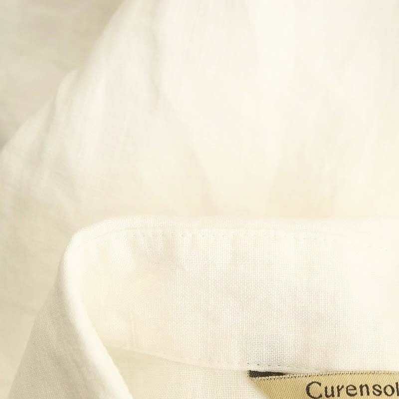 カレンソロジー Curensology Vネックリネンチュニック F カレンソロジー Curensology Vネックリネンチュニック F