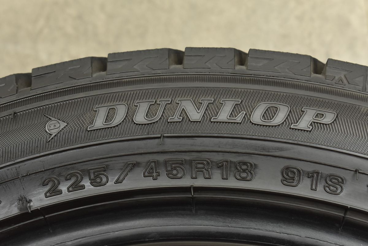 ワゴンセールも実施中。 バリ溝 スタッドレス ダンロップ ウィンターマックス WM02 225 45R18 4本セット レヴォーグ RX-8 オデッセイ プリウスα ジェイド バーゲン通販。