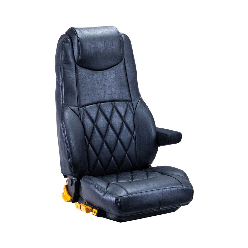 雅 クラシックダイヤ シートカバー 運転席 いすゞ大型 ファイブスターギガ 標準シート ブラック TS-CDI012ABKR
