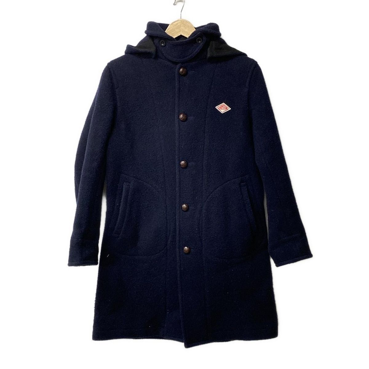 DANTON ダントン コート サイズ34 S レディース - ネイビー 長袖 冬