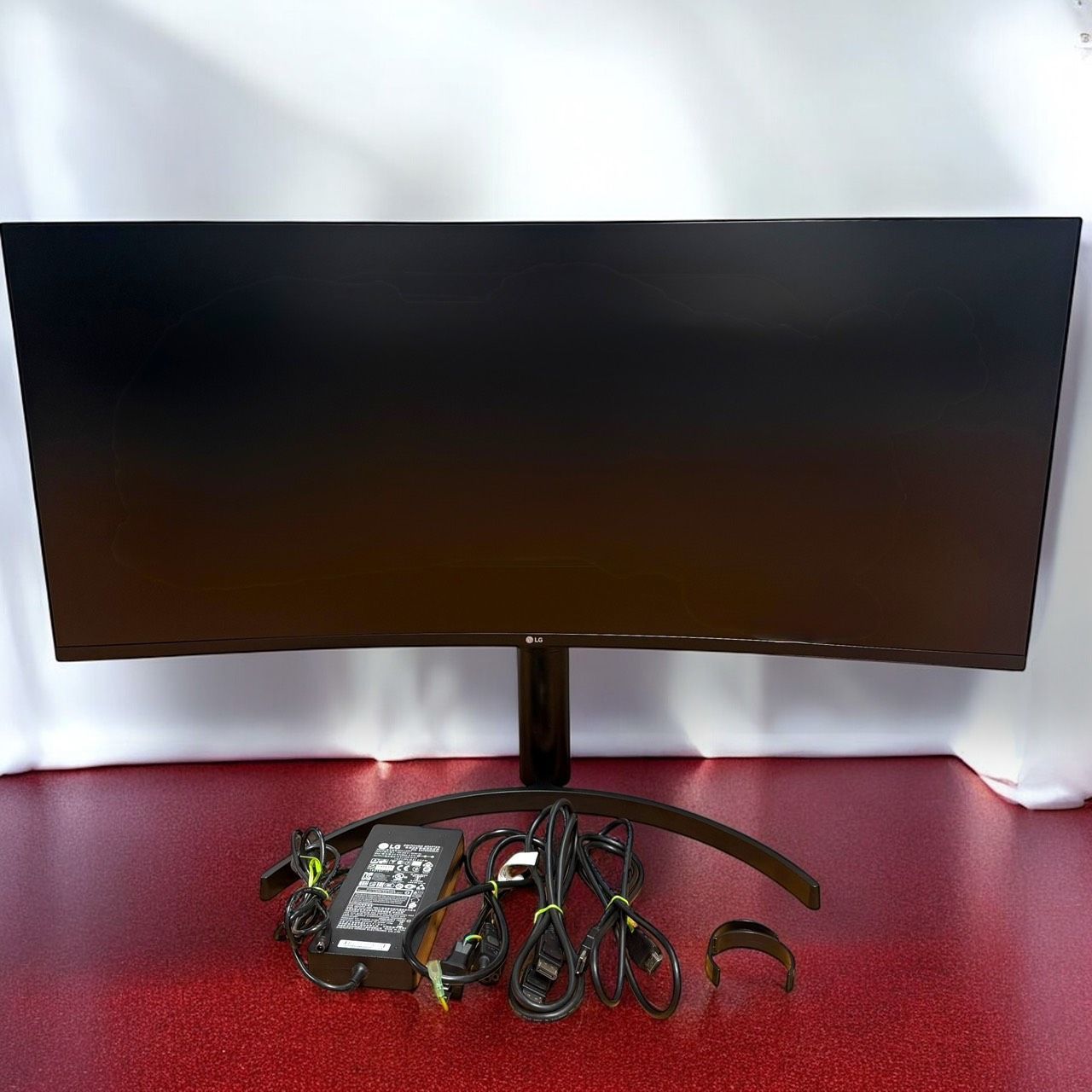 LG 35WN75C B ウルトラワイドモニター 傷あり】LG ウルトラワイド