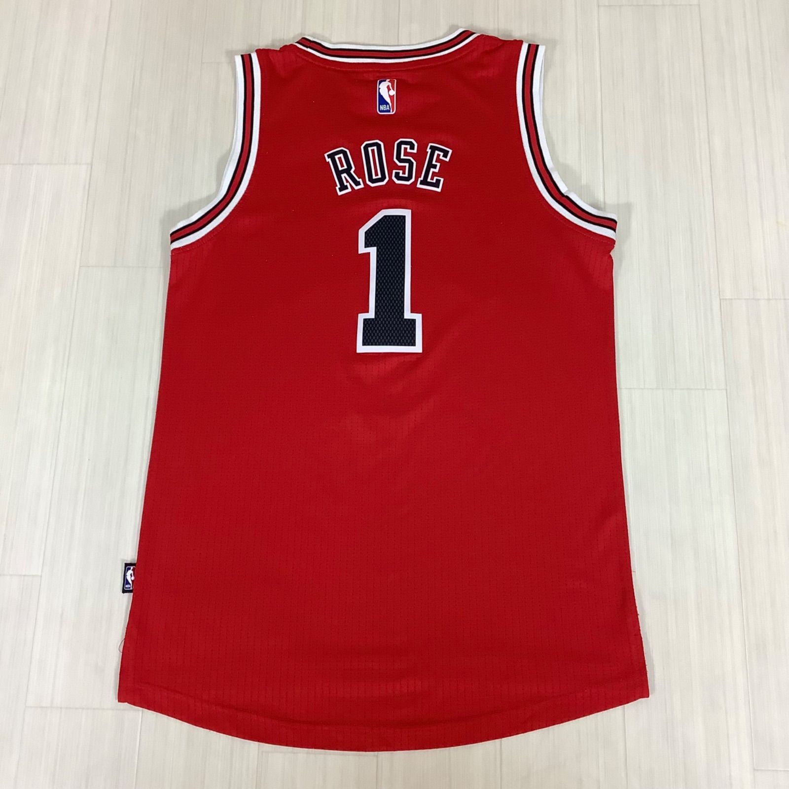 シカゴ ブルズ デリック ローズ NBA BULLS ゲームシャツ adidas アディダス NBA シカゴブルズ #1 デリック・ローズ